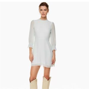 Aritzia Wilfred Swept Chiffon Dress